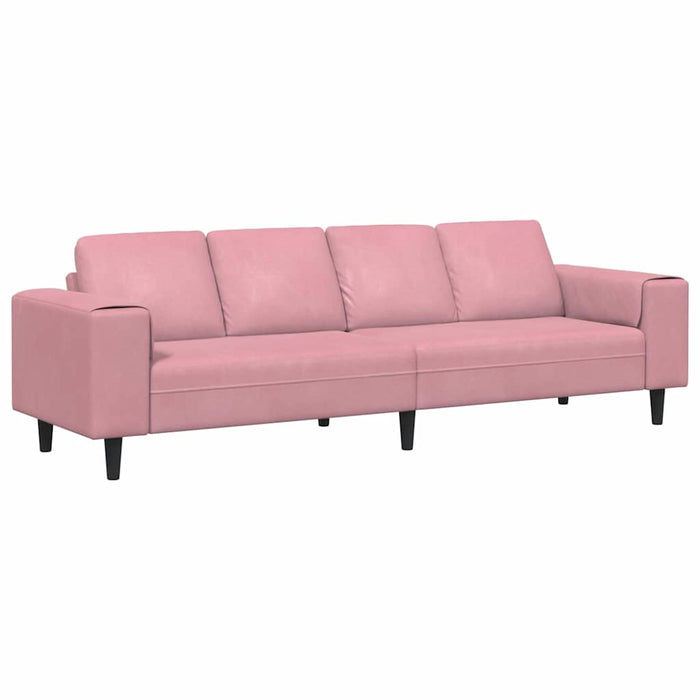Set de canapea Roz Catifea - WALTI WALTI