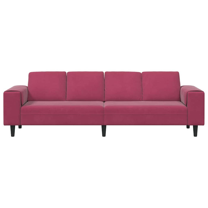Set de canapea bordo Catifea - WALTI WALTI