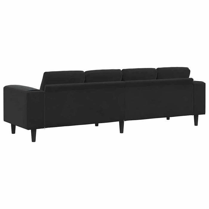 Set de canapea Negru Catifea - WALTI WALTI