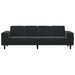 Set de canapea Negru Catifea - WALTI WALTI