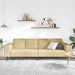 Sofa din material textil Gri Verde 208 cm Țesătură de catifea - WALTI WALTI