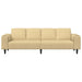 Sofa din material textil Gri Verde 208 cm Țesătură de catifea - WALTI WALTI