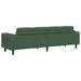 Canapea Verde închis 250 x 77 x 76 cm Țesătură din corduroy - WALTI WALTI