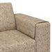 Set de canapea Gri deschis Piele ecologică de suede - WALTI WALTI