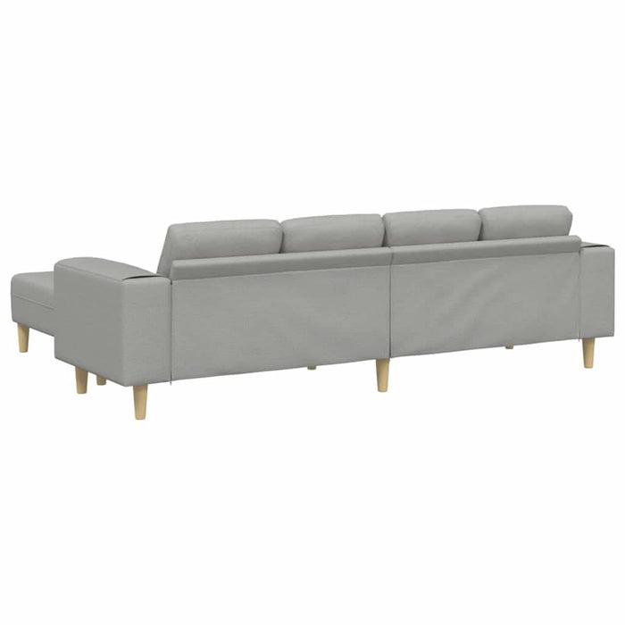 Set de canapea 3 pcs Gri de nor țesătură - WALTI WALTI