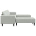 Set de canapea 3 pcs Gri deschis Catifea - WALTI WALTI