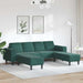 Set de canapea Verde închis Catifea - WALTI WALTI