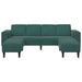 Set de canapea Verde închis Catifea - WALTI WALTI