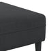 Set de canapea 3 pcs Negru Catifea - WALTI WALTI