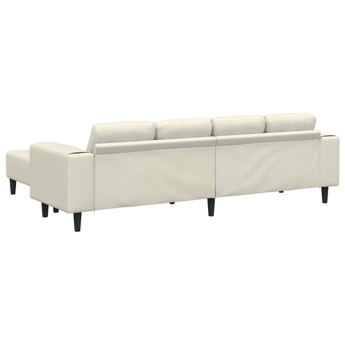 Set de canapea 3 pcs Crem Catifea - WALTI WALTI