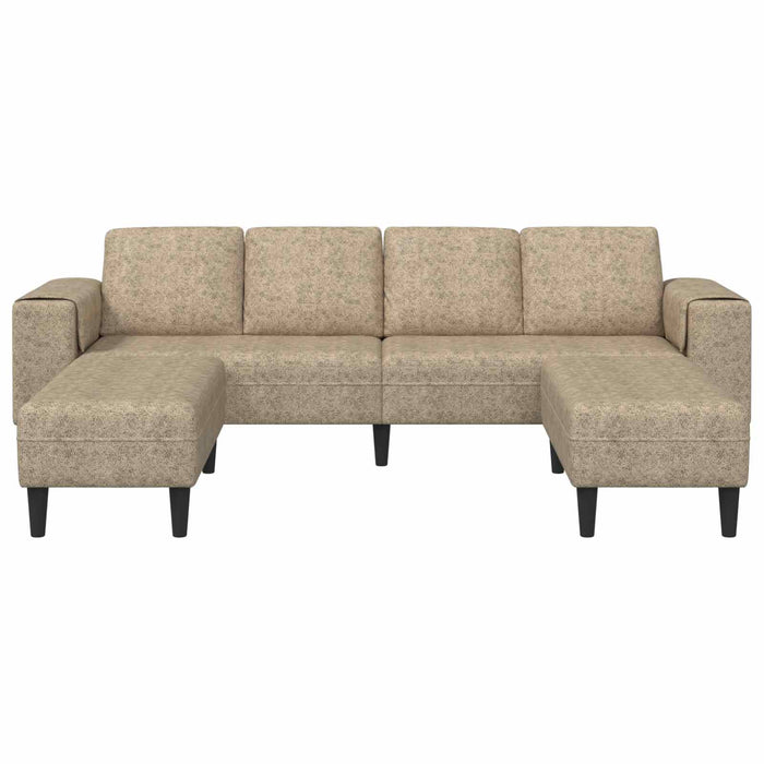 Canapea pentru living 3 pcs Gri deschis WALTI