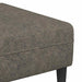 Set de canapea 3 pcs Gri închis Piele ecologică de suede - WALTI WALTI