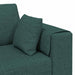 Sofa din material textil cu pernă Verde închis 208 cm țesătură - WALTI WALTI