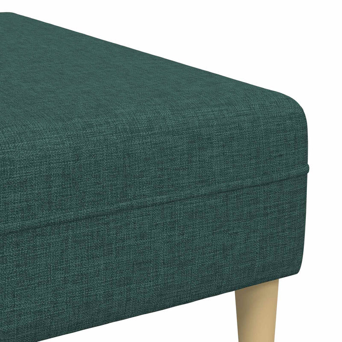 Canapea cu pernă 3 pcs Verde închis țesătură WALTI