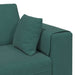 Canapea din catifea cu pernă 3 pcs Verde închis 208 cm Catifea - WALTI WALTI