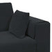 Canapea din catifea cu pernă 3 pcs Negru 208 cm Catifea - WALTI WALTI