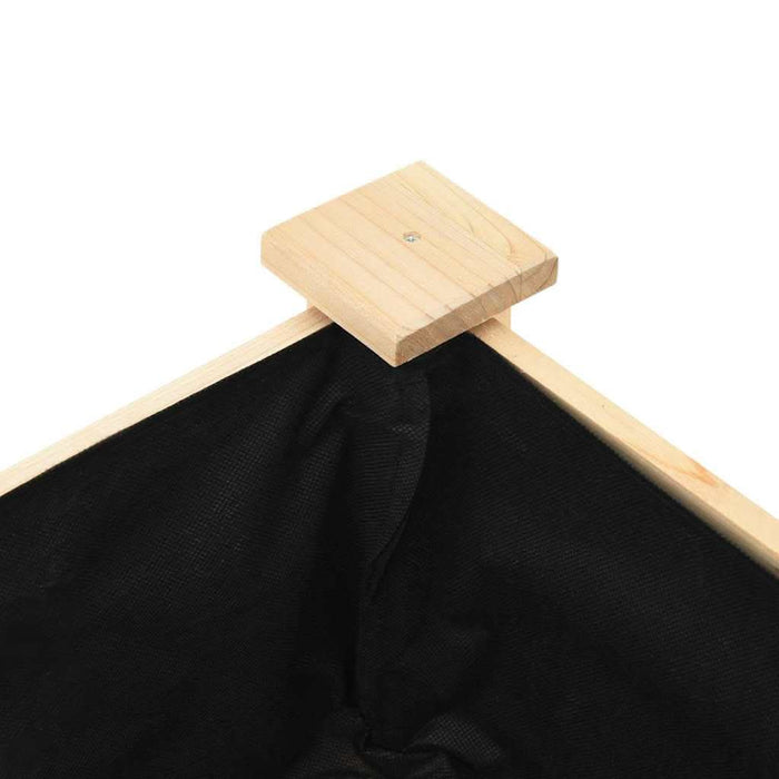 Vază pentru Grădină Bej 115 x 59 x 76,5 cm Lemn de Brad Solid - WALTI WALTI
