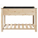 Vază pentru Grădină Bej 115 x 59 x 76,5 cm Lemn de Brad Solid - WALTI WALTI