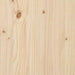 Vază pentru Grădină Bej 115 x 59 x 76,5 cm Lemn de Brad Solid - WALTI WALTI