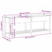 Vază pentru Grădină Bej 203 x 53 x 76,5 cm Lemn de Brad Solid - WALTI WALTI