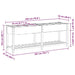 Vază pentru Grădină Bej 203,5 x 53 x 76,5 cm Lemn de Brad Solid - WALTI WALTI