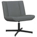 Scaun pivotant Gri închis 63 x 75 x 76 cm țesătură - WALTI WALTI