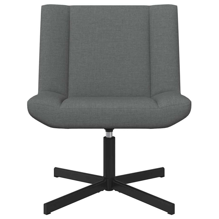 Scaun pivotant Gri închis 63 x 75 x 76 cm țesătură - WALTI WALTI