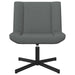 Scaun pivotant Gri închis 63 x 75 x 76 cm țesătură - WALTI WALTI