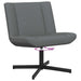 Scaun pivotant Gri închis 63 x 75 x 76 cm țesătură - WALTI WALTI
