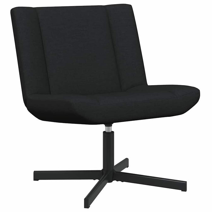 Scaun pivotant Negru 63 x 75 x 76 cm țesătură - WALTI WALTI