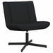Scaun pivotant Negru 63 x 75 x 76 cm țesătură - WALTI WALTI