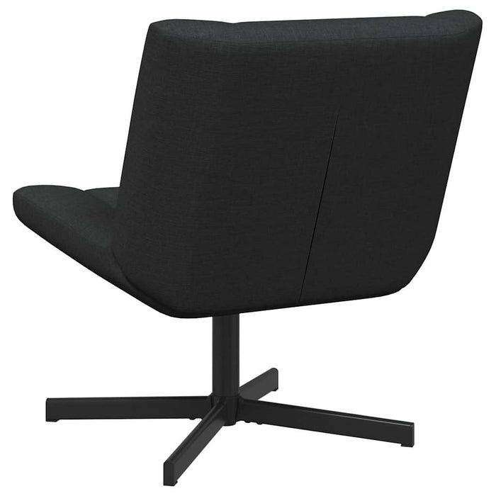 Scaun pivotant Negru 63 x 75 x 76 cm țesătură - WALTI WALTI