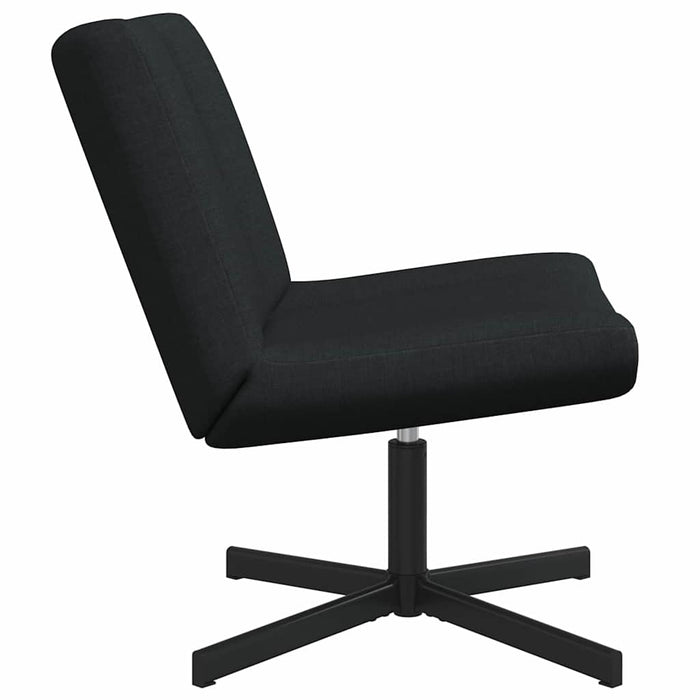 Scaun pivotant Negru 63 x 75 x 76 cm țesătură - WALTI WALTI