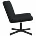 Scaun pivotant Negru 63 x 75 x 76 cm țesătură - WALTI WALTI