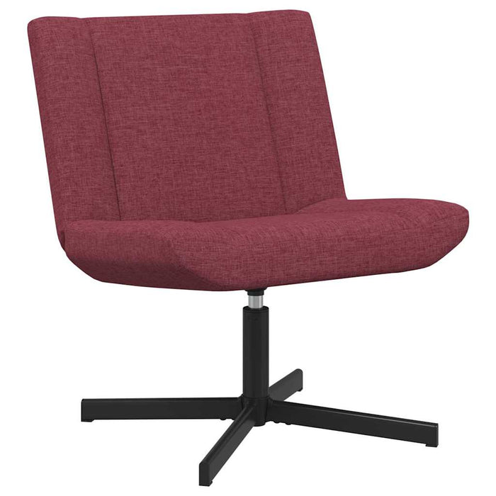 Scaun pivotant Roșu Vin 63 x 75 x 76 cm țesătură - WALTI WALTI