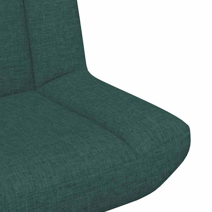 Scaun pivotant Verde închis 63 x 75 x 76 cm țesătură - WALTI WALTI