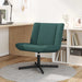 Scaun pivotant Verde închis 63 x 75 x 76 cm țesătură - WALTI WALTI