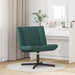 Scaun pivotant Verde închis 63 x 75 x 76 cm țesătură - WALTI WALTI