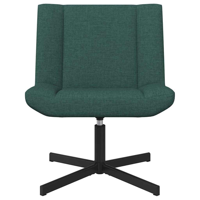 Scaun pivotant Verde închis 63 x 75 x 76 cm țesătură - WALTI WALTI