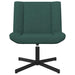 Scaun pivotant Verde închis 63 x 75 x 76 cm țesătură - WALTI WALTI
