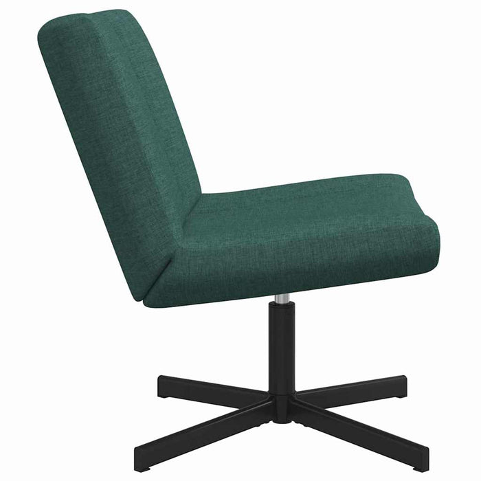 Scaun pivotant Verde închis 63 x 75 x 76 cm țesătură - WALTI WALTI