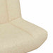 Scaun pivotant Crem 63 x 75 x 76 cm țesătură - WALTI WALTI