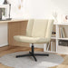 Scaun pivotant Crem 63 x 75 x 76 cm țesătură - WALTI WALTI