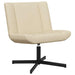 Scaun pivotant Crem 63 x 75 x 76 cm țesătură - WALTI WALTI