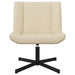 Scaun pivotant Crem 63 x 75 x 76 cm țesătură - WALTI WALTI