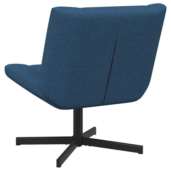 Scaun pivotant albastru 63 x 75 x 76 cm țesătură - WALTI WALTI