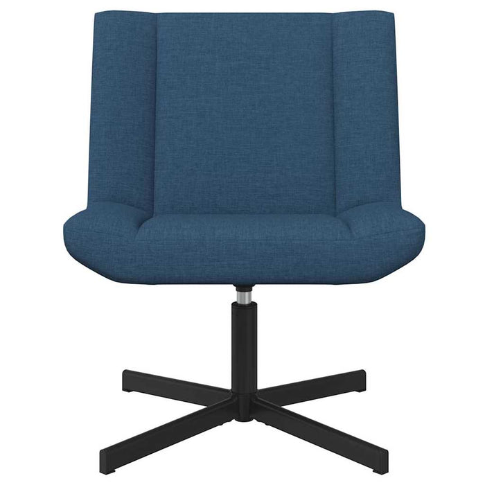 Scaun pivotant albastru 63 x 75 x 76 cm țesătură - WALTI WALTI