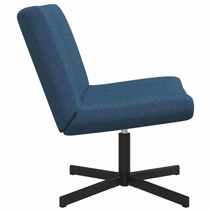 Scaun pivotant albastru 63 x 75 x 76 cm țesătură - WALTI WALTI