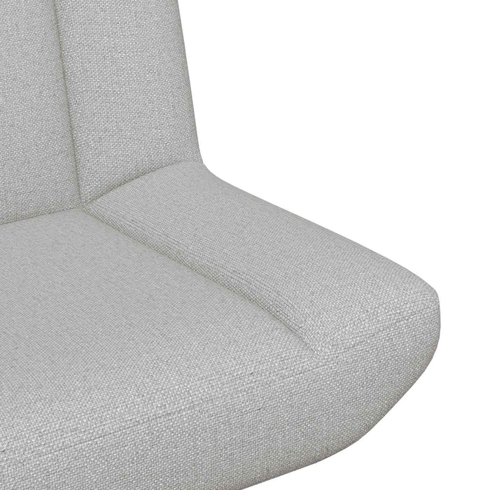 Scaun pivotant Gri nori 63 x 75 x 76 cm țesătură - WALTI WALTI