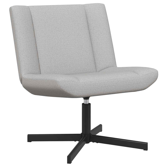 Scaun pivotant Gri nori 63 x 75 x 76 cm țesătură - WALTI WALTI